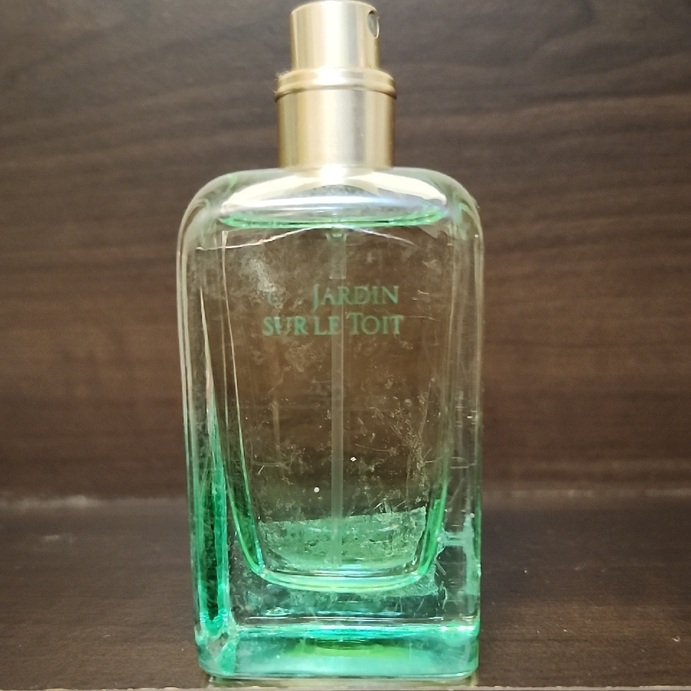 Hermes Jardin Sur Le Toit Fragrance - Green and Gold